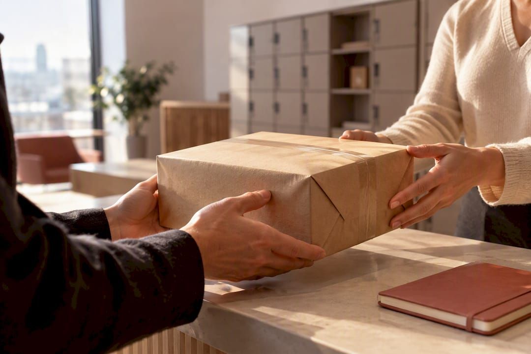 Gestion colis pour domiciliés : une preuve, pas une contrainte